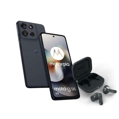 Pack Smartphone 6.72" Motorola Moto G56 8/256 Go + Ecouteur buds bass (via 70€ en cagnotte fidélité) - Carrefour