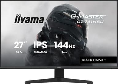 Ecran PC 27" Iiyama G-Master G2741HSU-B1 - IPS, 1920x1080,144Hz, 1ms - Amazon