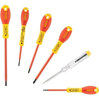 Jeu de 6 Tournevis Stanley Fatmax - Isolés 1000V - Cdiscount