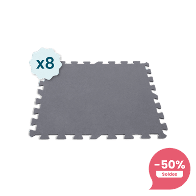 8 Dalles de protection mousse piscine Intex - Intex