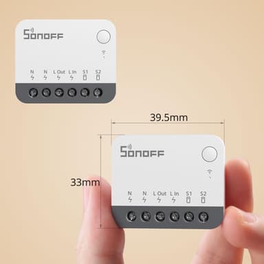 Pack de 2 Interrupteurs Intelligent Sonoff Zigbee ZBMINIR2-2PACK - Amazon