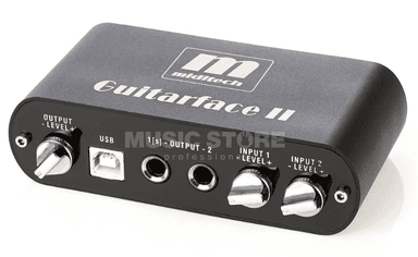 Interface USB Miditech Guitarface II - avec Bundle Logiciel gratuit - Music Store