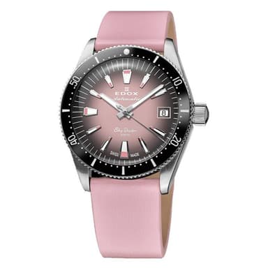 Montre EDOX Skydiver 38 Date Automatic Special Edition (Réf. 80131-3NC-NDRO) - Ocarat