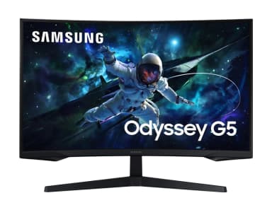 Ecran PC incurvé 32" Samsung Odyssey G55C - QHD , Dalle VA, 165 Hz, 1 ms, 1000R, 2500:1,HDR10, AMD FreeSync (via paiement paypal) - Samsung