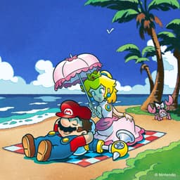 Fond d'écran Mario original Été 2026 offert sur Smartphone et PC