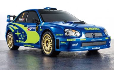 Voiture miniature RC Tamiya Subaru Impreza WRX 2004 TT-01E - 1/10 4WD kit à monter, châssis TT-01E, drift/on-road - Lindinger