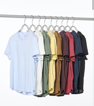 T-shirt Femme 100% lin Uniqlo - taille XXS à XXL - Uniqlo