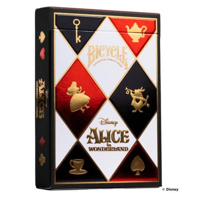 Jeu de 54 Cartes à Jouer Bicycle Alice au Pays des Merveilles - Amazon