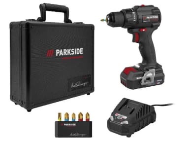Perceuse Visseuse sans fil Parkside Performance Édition Signature 30 Ans - avec Batterie & Chargeur, 20V - Lidl