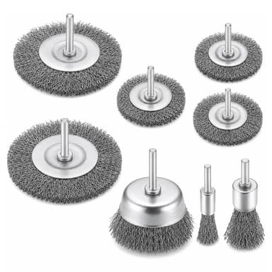 Lot de 8 brosses métalliques pour un nettoyage - Amazon
