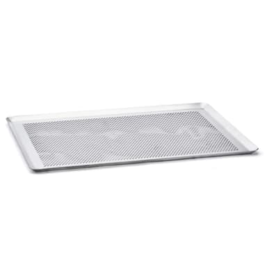 Plaque Pâtissière De Buyer - en Aluminium Perforée, Bords Pincés, 40x30cm, Argent - Amazon