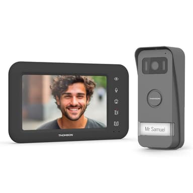 Visiophone filaire connecté Thomson Tili Smart et ouverture du portail à distance - Maisonic