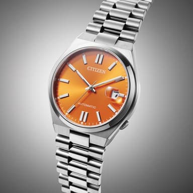 Montre Citizen pour Homme Analogique Automatique avec Un Bracelet en Acier Inoxydable Tsuyosa - Amazon