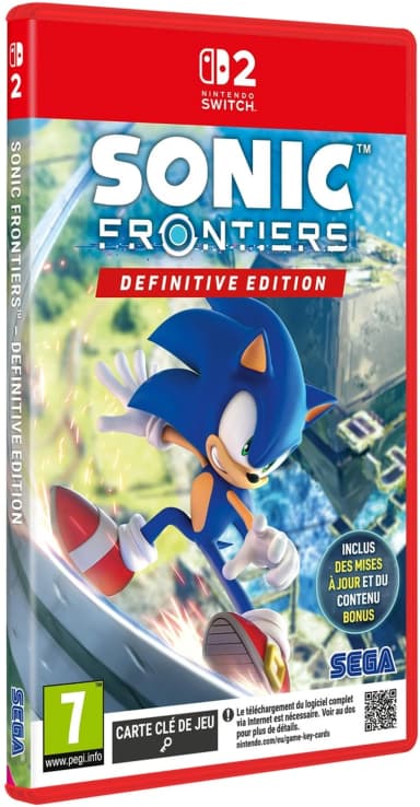 Sonic : Frontiers - Definitive Edition sur Nintendo Switch 2 - E.Leclerc