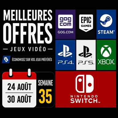 [MegaThread] Récap' des meilleures offres Jeux Vidéo: Physiques & Dématérialisées sur Switch, PlayStation, Xbox et PC. Ex: Alan Wake - Steam