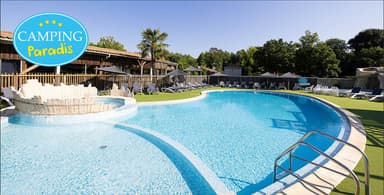 Séjour 8J/7N pour 4 personnes en Vendée au Camping Paradis La Grand'Métairie 4* - Mobil Home avec terrasse, Ex : 159€ du 29/08 au 05/09 - Veepee