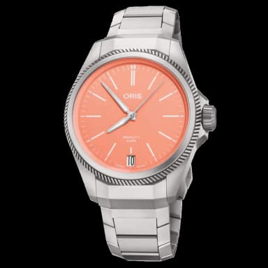 Montre automatique Oris ProPilot X Calibre 400 Titane - saumon, bracelet titane, 39 mm - Lepage