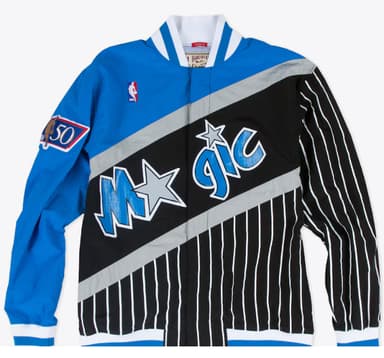 Veste Warm Up Mitchell & Ness Orlando Magic 96-97 - Tailles XS à L - NBA Store