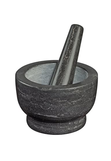 Mortier Cilio Uranus en Marbre - diametre 16cm, hauteur 10cm, gris - Privé By Zalando