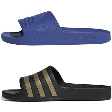 Claquettes Adilette Aqua Adidas - Unisexe, taille 40,5, bleu ou noir - Amazon