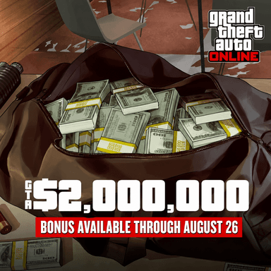 2.000.000 GTA$ + 2 Tenues eCola et Sprunk en visionnant 10h de stream pour GTA Online sur PS4, PS5, Xbox One, Series XIS, PC (Dématérialisé) - Rockstar Games