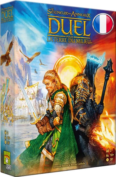 Jeu de société Asmodee Le Seigneur des Anneaux : Duel pour la Terre du Milieu - Amazon