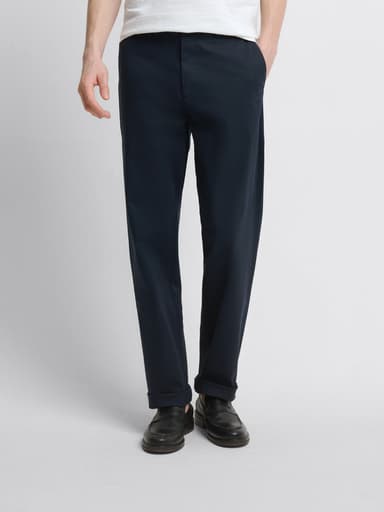 Pantalon chino regular stretch Devred 1902 - taille élastiquée, coupe droite, 3 coloris, du 36 au 42 - Devred