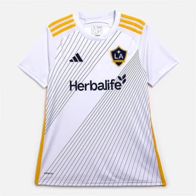 Maillot Adidas Domicile LA Galaxy 24/25 Blanc/Dark Blue - MandM