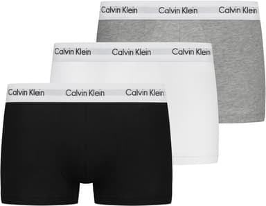 Pack de 3 boxers homme Calvin Klein Low Rise Trunk (95% coton) - Plusieurs couleurs - Amazon
