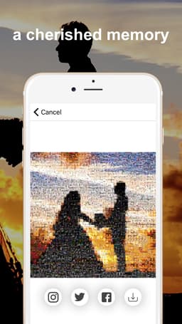 Application PXL mosaic art Gratuite sur iOS