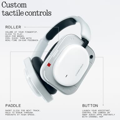 Casque Audio sans fil Bluetooth Nothing Headphone (a) Blanc - Réduction active du bruit - Amazon