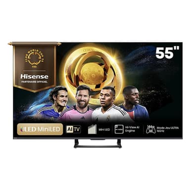 TV 55" Hisense 55U7Q - Mini-LED, QLED, 144 Hz HSR - LDLC