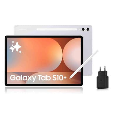 Tablette 12,6'' Samsung Galaxy Tab S10+ - 256 Go, S Pen + Chargeur Secteur Rapide 25W Inclus, Version FR - Amazon