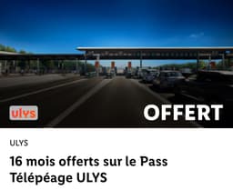[Lidl+] 16 mois offerts sur le Pass Télépéage ULYS