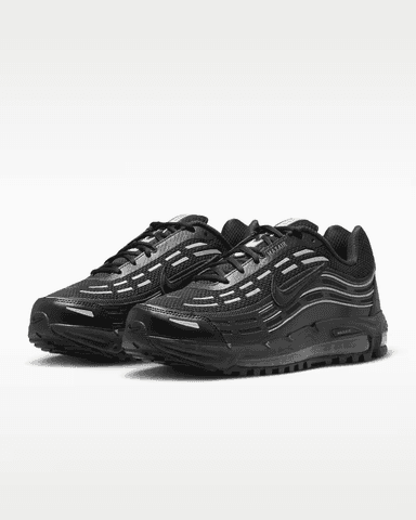 Chaussures Nike Air Max TL 2.5 Homme FZ4110-002 - Amorti Max Air intégral, textile respirant, cuir synthétique, noir, du 37 au 49 - Nike