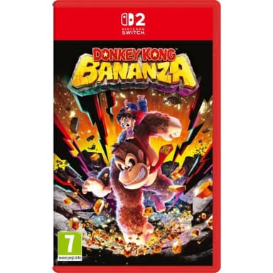 Sélection de Jeux Nintendo Switch 2 en Promotion - Ex : Donkey Kong Bananza (Via 30€ sur la Carte de Fidélité et retrait magasin) - Auchan