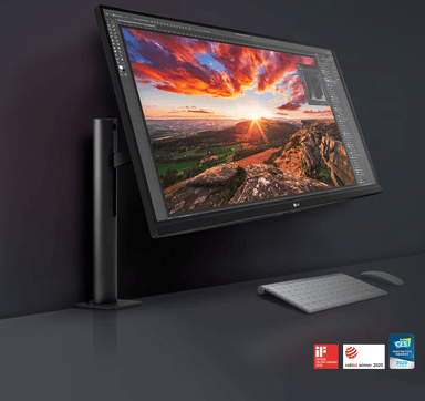Ecran PC 32" LG Ergo UltraFine 32UN880K-B - 4K, IPS 16:9e - LG