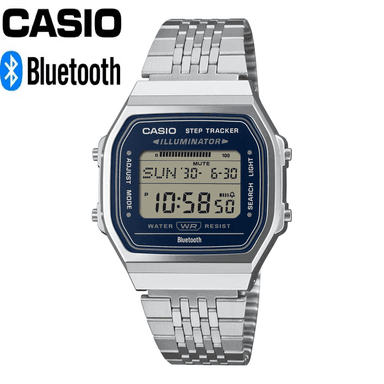 Montre Casio ABL-100WE-2AEF - Bluetooth - Bleue ou grise - Mondial Montres