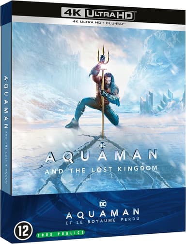 Blu-ray 4K SteelBook Aquaman and the lost Kingdom (+ Blu-ray) - Amazon