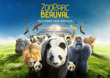 50% de réduction sur le deuxième billet & Offre séjour : 2e jour de visite offert - ZooParc De Beauval