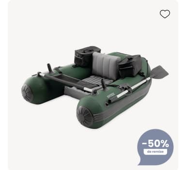 Float tube Intex big catch pro - Intex