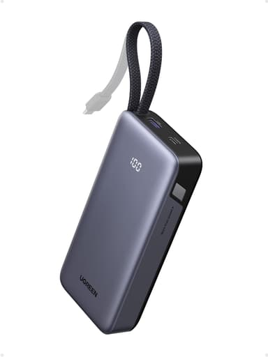 Batterie Externe UGREEN Nexode 55W - 20000mAh, Compatible charge rapide Xiaomi & Samsung, Certifié CCC / CE (Remise panier - Vendeur tiers) - Amazon