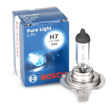 Lampe de phare Bosch Pure Light H7 12V 55W - Amazon