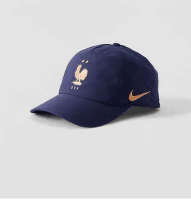 Casquette Nike Performance France Youth Clun Unisex - Bleu marine (taille unique) - Privé By Zalando