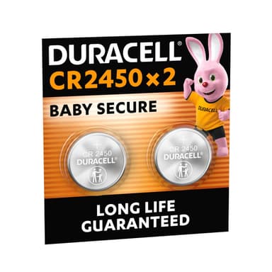 Lot de 2 Piles Boutons Duracell 2450 Lithium 3V - Amazon