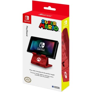 Support HORI SuperMario pour Nintendo Switch - Réglable 3 Positions, rouge - JoyBuy