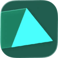 Trigono - Dangerous Triangles, Jeu de survie dans un monde triangulaire, lasers, murs mouvants et comètes (Dématérialisé Android IOS)
