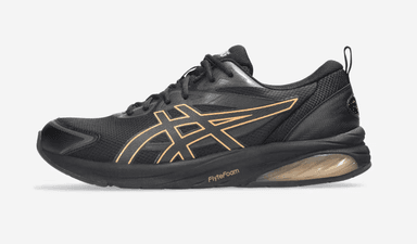Baskets Asics gel Quantum Kei - Noir, Orange, tailles 40 au 46 - Decathlon