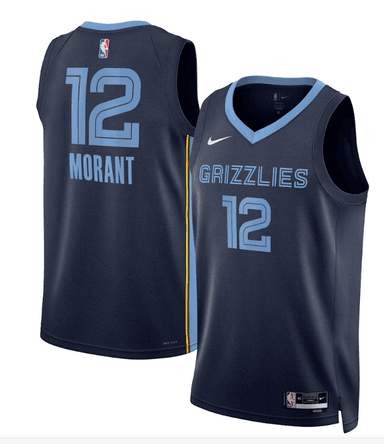 Maillot Swingman Nike Icon Edition Memphis Grizzlies - Ja Morant - NBA Store