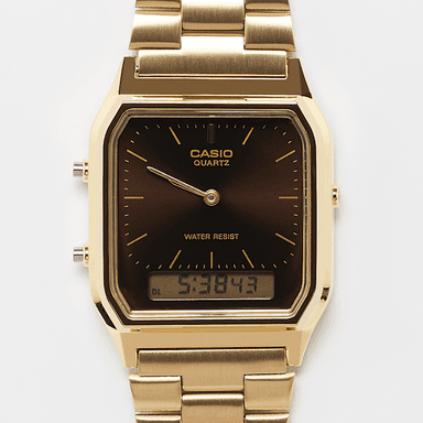 Montre Casio AQ-230GA-5AMQYES - Dorée - Snipes